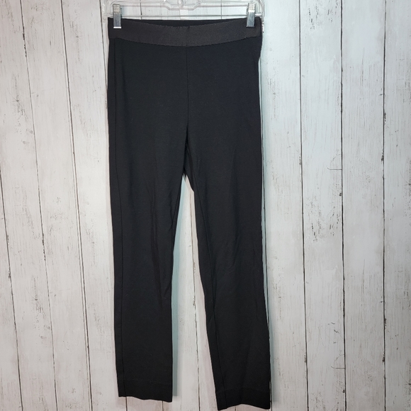 Everlane The Side-Zip Skinny Stretch Casual Dress Pants Black Womens Size 2. - Picture 1 of 6